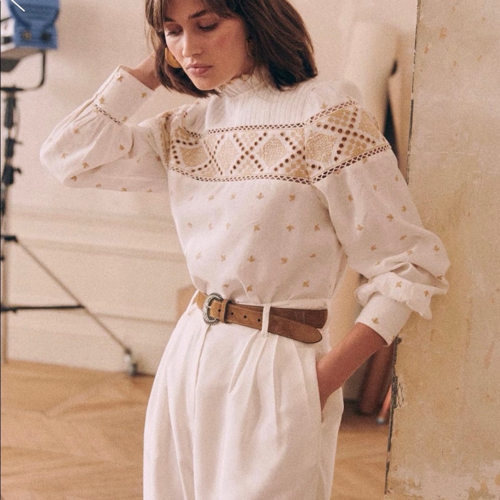 Sezane Lotta Blouse